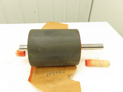 Automotion Conveyor 8"x 10.5" Crowned Lagged Drum Roller Drive Pulley QD Hub