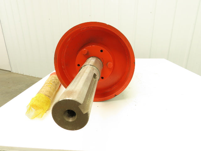 Automotion Conveyor 12"x 34.5" Crowned Lagged Drum Roller Drive Pulley QD Hub