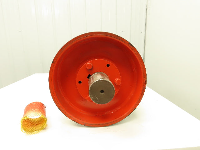 Automotion Conveyor 12"x 34.5" Crowned Lagged Drum Roller Drive Pulley QD Hub