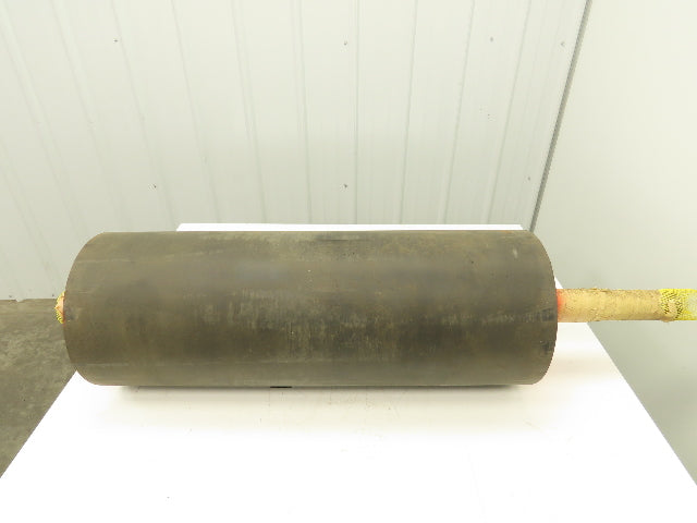 Automotion Conveyor 12"x 34.5" Crowned Lagged Drum Roller Drive Pulley QD Hub