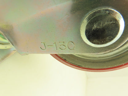 J-130 Caster Wheel 130x36 Polyurethane Non-Locking Swivel Lot of 4