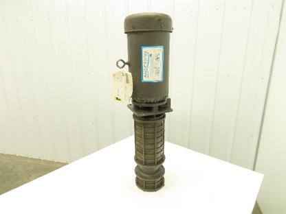 Gusher MSC4-10-750FJ Multi-Stage Vertical Immersion Coolant Pump 7.5HP 460V