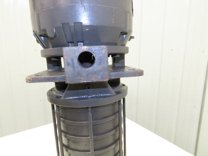 Gusher MSC4-10-750FJ Multi-Stage Vertical Immersion Coolant Pump 7.5HP 460V