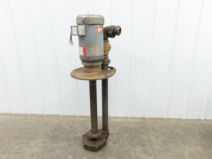 Gusher CML-26-XL Vertical Immersion Coolant Pump 5Hp 460V 3PH 2" Discharge