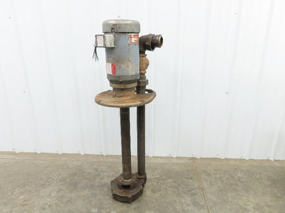 Gusher CML-26-XL Vertical Immersion Coolant Pump 5Hp 460V 3PH 2" Discharge