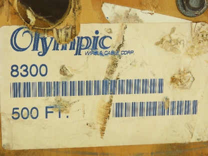 Olympic Wire 8300 Multi Conductor Cable 16 AWG 2C 16/2C Red Black 400'