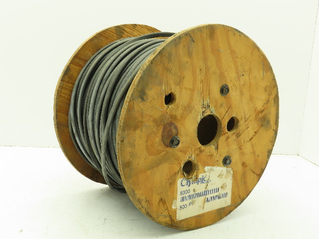 Olympic Wire 8300 Multi Conductor Cable 16 AWG 2C 16/2C Red Black 400'