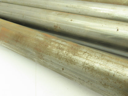 Steel Gravity Conveyor Roller 2"x 27" BF 7/16" Hex Shaft  -Lot of 5