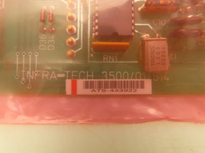 Control Chief Infra Tech Control Crane Hoist Infra-Red Remote CPU 3500/01/514