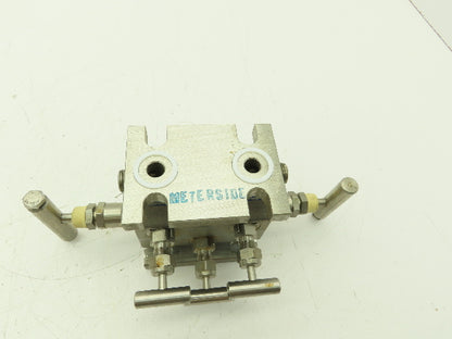 Tyco M6TAVDS Natural Gas Manifold 5 Valve 316 Stainless Steel