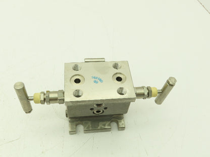 Tyco M6TAVDS Natural Gas Manifold 5 Valve 316 Stainless Steel