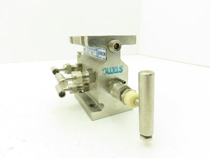 Tyco M6TAVDS Natural Gas Manifold 5 Valve 316 Stainless Steel