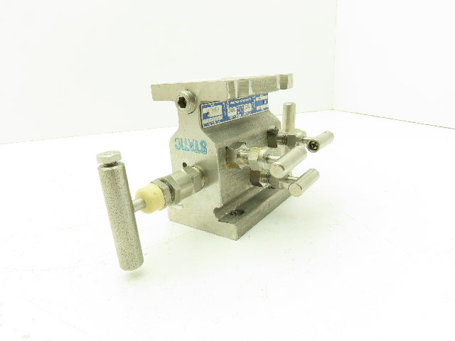 Tyco M6TAVDS Natural Gas Manifold 5 Valve 316 Stainless Steel