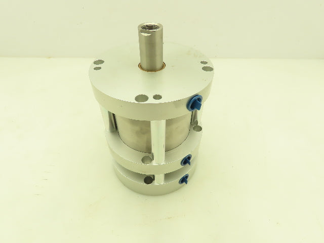 Bimba FOP-1251.25/1.25-4 Flat-1 Pneumatic Cylinder 4" Bore 2.5" Stroke 1" Shaft