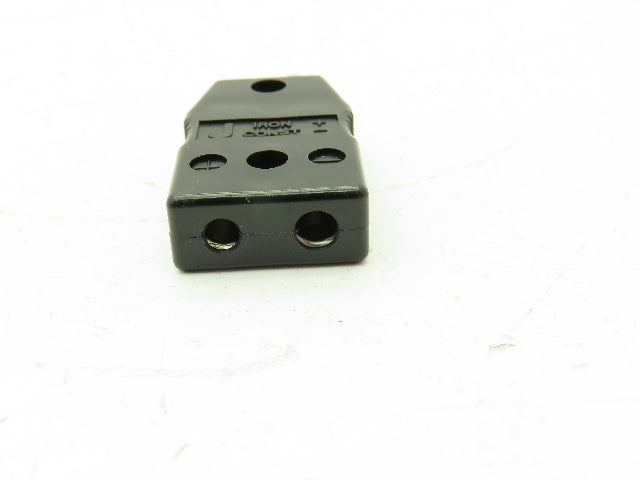Omega Type J 2-Pin Female Thermocouple Connector Plug   Lot of 12