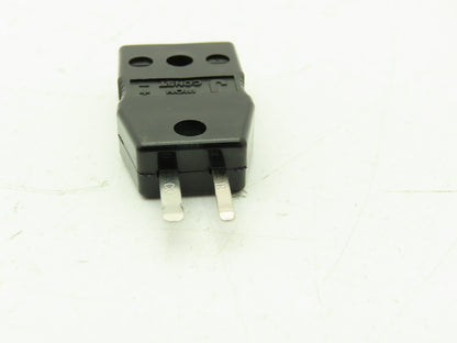 Omega Type J 2-Pin Female Thermocouple Connector Plug   Lot of 12
