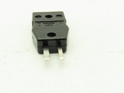 Omega Type J 2-Pin Female Thermocouple Connector Plug   Lot of 12