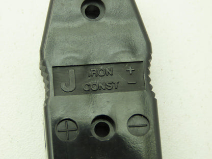 Omega Type J 2-Pin Male Thermocouple Connector Plug   Lot of 12