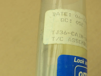 Omega TJ36-CAIN-14U-18-CC-XCIB-OSTWM Thermocouple Probe 18" Sheath Wire