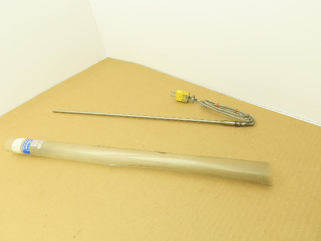 Omega TJ36-CAIN-14U-18-CC-XCIB-OSTWM Thermocouple Probe 18" Sheath Wire