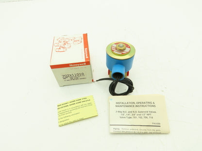 Honeywell 702X11D1A 1/4" NPT 2-Way Skinner Solenoid Valve 120v N.C. 115Psi.