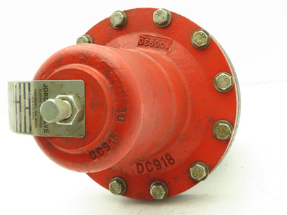 Jordan Model 60 Sliding Gate Pressure Regulator Valve 1-1/2" NPT 1-5 Spring PSI
