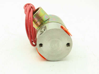 Honeywell V52DE2077 1/4" 2-Way Skinner Solenoid Valve 120V N.C. 75 Psi.