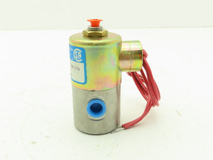 Honeywell V5D1160 1/4" 3-Way Skinner Solenoid Valve 120V N.O. 150 Psi.