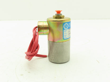 Honeywell V5D1160 1/4" 3-Way Skinner Solenoid Valve 120V N.O. 150 Psi.