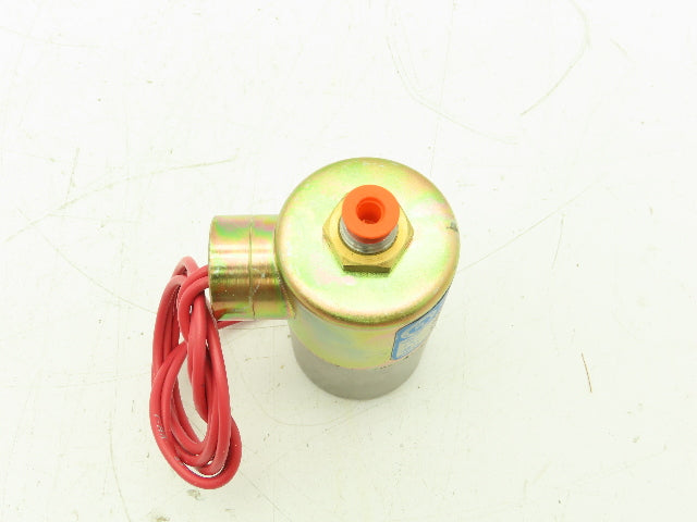 Honeywell V5D1160 1/4" 3-Way Skinner Solenoid Valve 120V N.O. 150 Psi.