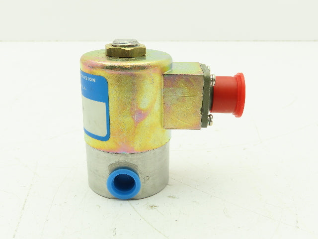 Honeywell V52LC2022 1/4" NPT 2-Way Skinner Solenoid Valve 24VAC N.C. 20 Psi.