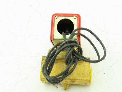 Honeywell Skinner 2LC2LBG4150 Brass Solenoid Valve 1/2"NPT 2-Way 120V NC 150 PSI