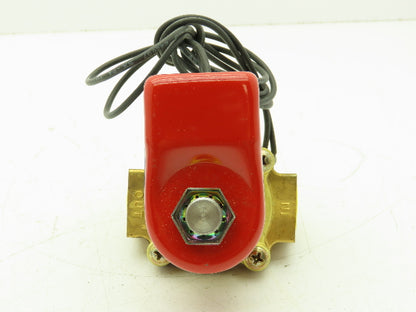 Honeywell Skinner 2LC2LBG4150 Brass Solenoid Valve 1/2"NPT 2-Way 120V NC 150 PSI