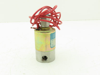 Honeywell V56DA2100 1/4" 3-Way Skinner Solenoid Valve 120VAC N.O. 100 Psi.