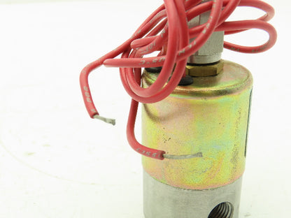 Honeywell V56DA2100 1/4" 3-Way Skinner Solenoid Valve 120VAC N.O. 100 Psi.