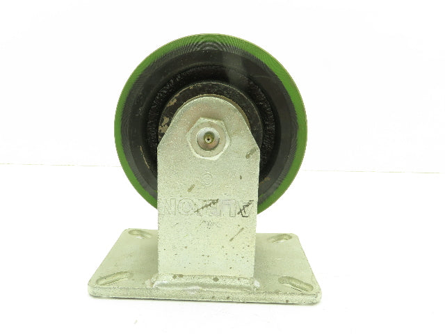 Albion 90PY06501R 90 Series 6"x3"Caster Wheel GREEN Poly Ridgid Plate 2000 Lb