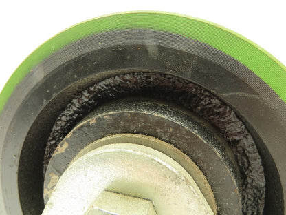 Albion 90PY06501R 90 Series 6"x3"Caster Wheel GREEN Poly Ridgid Plate 2000 Lb