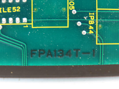 Shibaura FPA134T-1 Toshiba Injection Molding Machine Control Panel