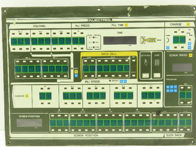 Shibaura FPA134T-1 Toshiba Injection Molding Machine Control Panel