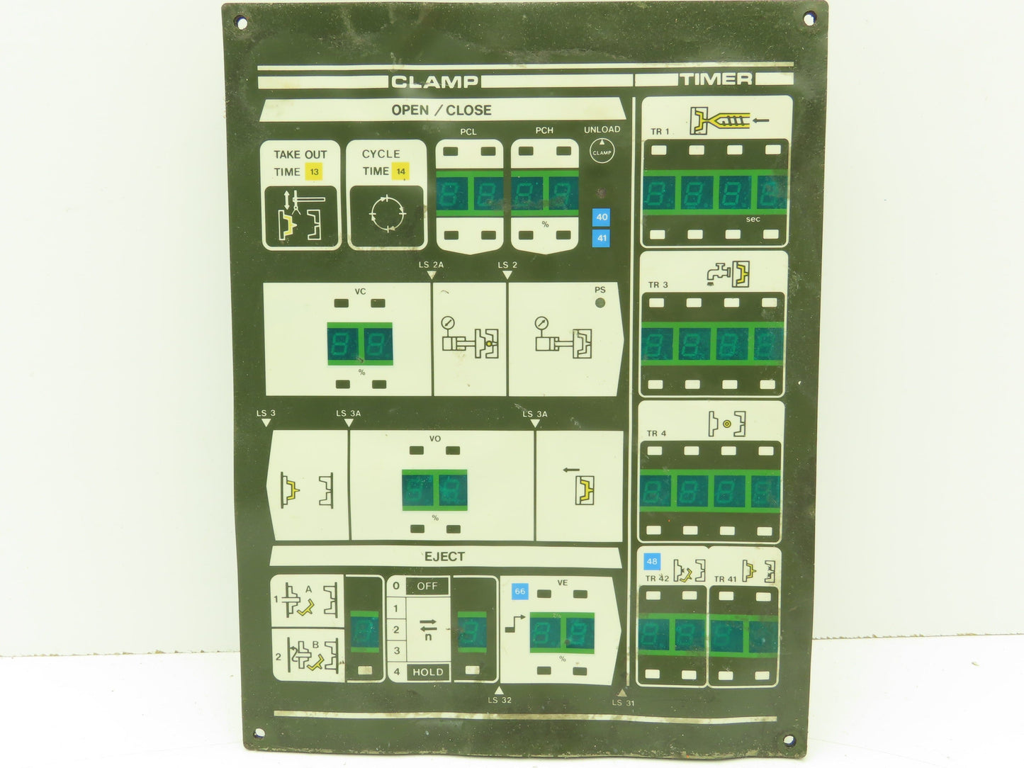 Shibaura FPA054T-1 Toshiba Injection Molding Machine Control Panel