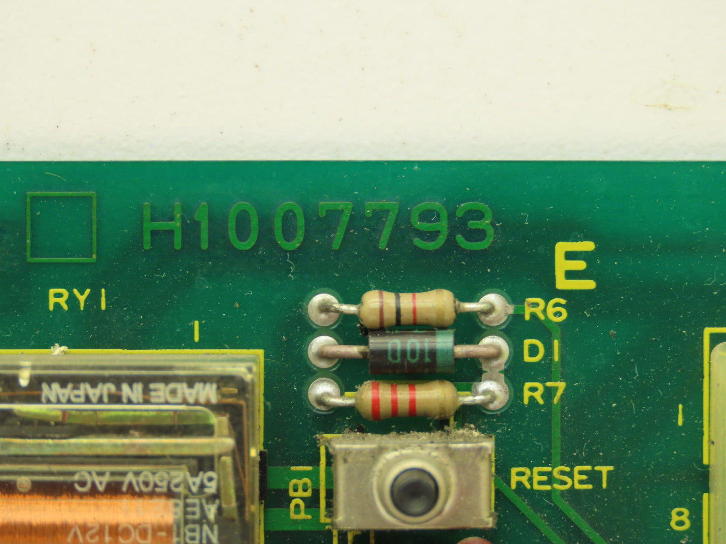 Toshiba H1007793 Injection Molding Machine Relay Control Panel