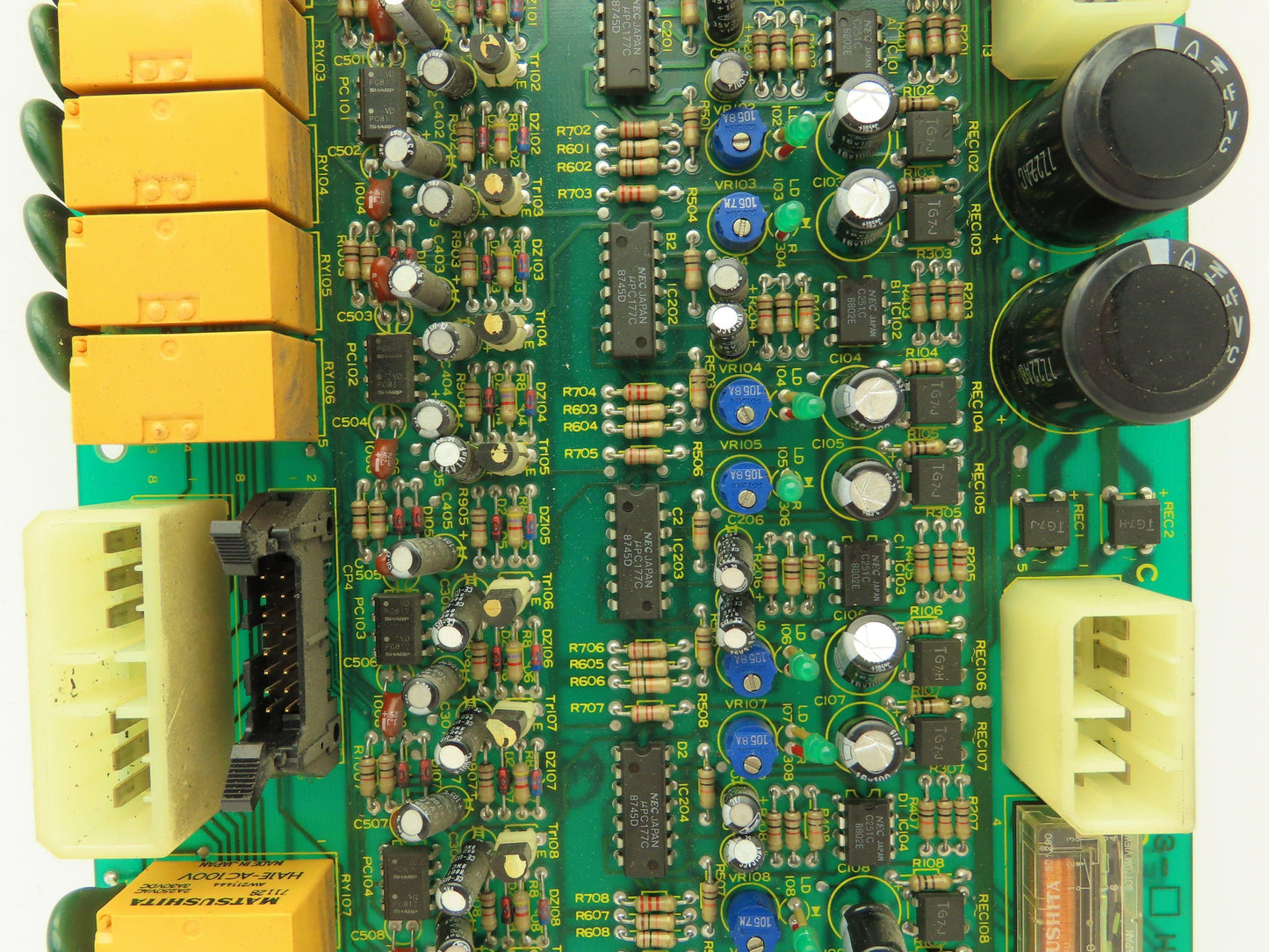 Toshiba H1007793 Injection Molding Machine Relay Control Panel