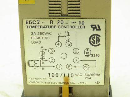 Omron E5C2-R20J-10 Temperature Controller E5C2