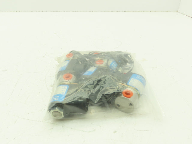Honeywell Skinner B2DBE1175N Solenoid Valve 2-Way NC 120V 175PSI 1/8NPT Lot of 5