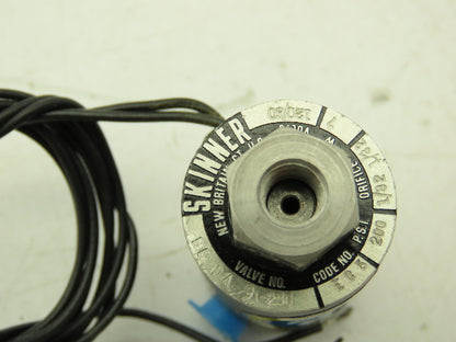 Honeywell Skinner B5DA9200 Solenoid Valve 3-Way 120V Coil 200 PSI 1/16" NPT