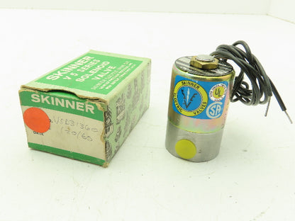 Honeywell Skinner V5D31360 Solenoid Valve 2-Way NC 120V 100 PSI 1/8" NPT