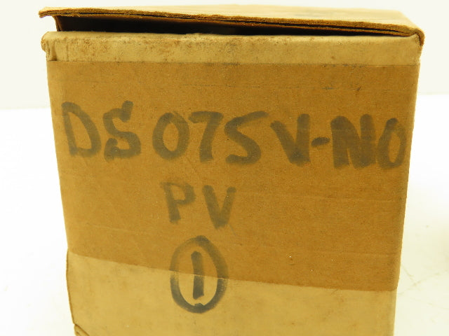 Plast-O-Matic DS075V-NO Pneumatic Controlled Valve 3/4" NPT Sch 80 PVC NO