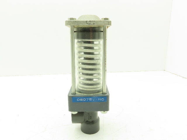 Plast-O-Matic DS075V-NO Pneumatic Controlled Valve 3/4" NPT Sch 80 PVC NO