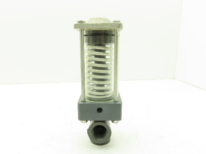 Plast-O-Matic DS075V-NO Pneumatic Controlled Valve 3/4" NPT Sch 80 PVC NO