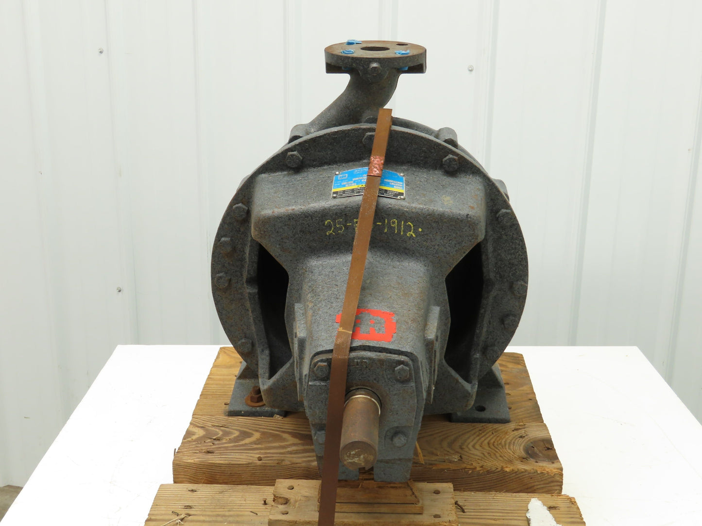 Ingersoll Rand Type HC Size 2.5X1.5X12 End Suction Centrifugal Pump